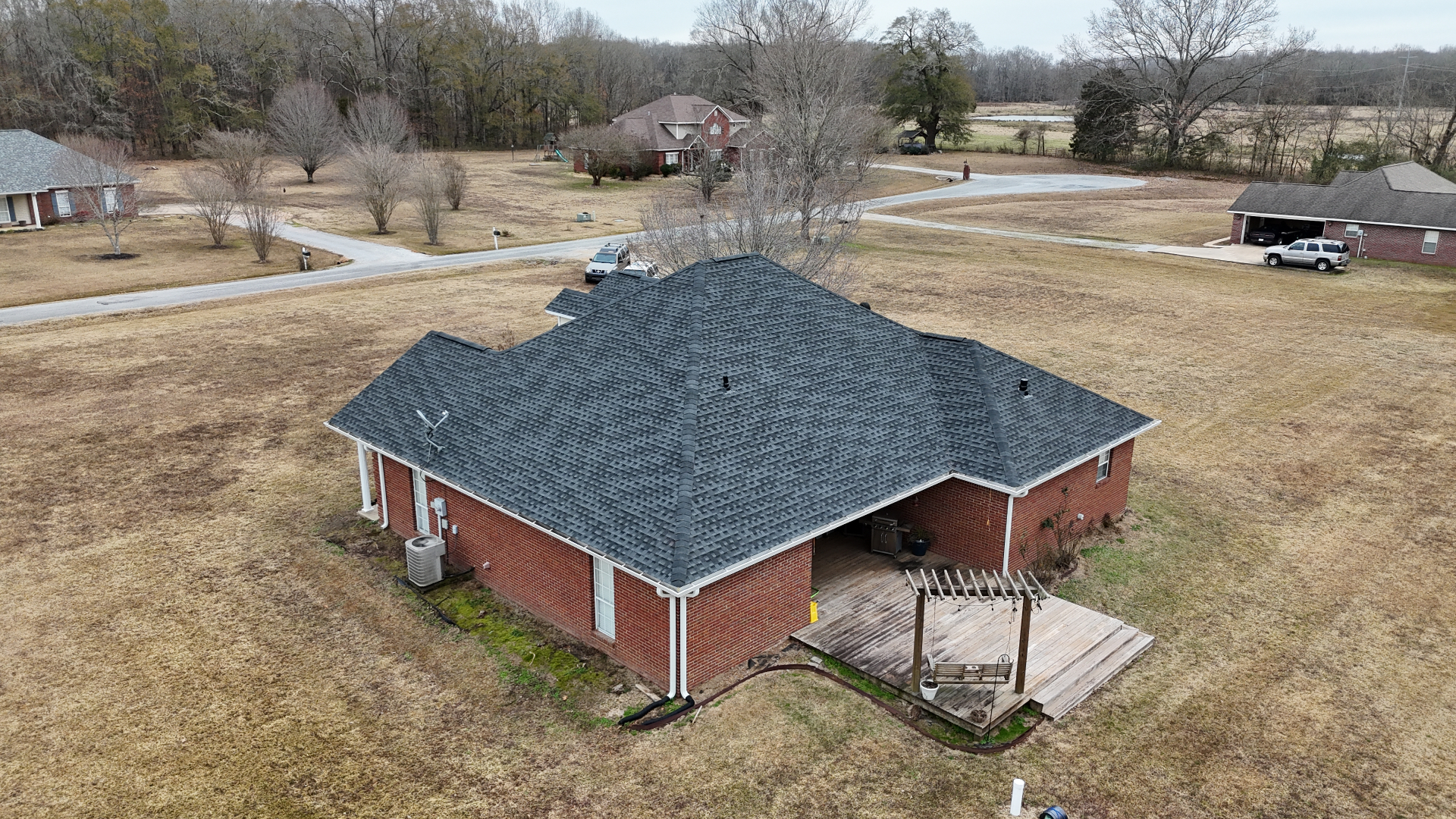Completed Shurden's Roofing project near Maben, MS